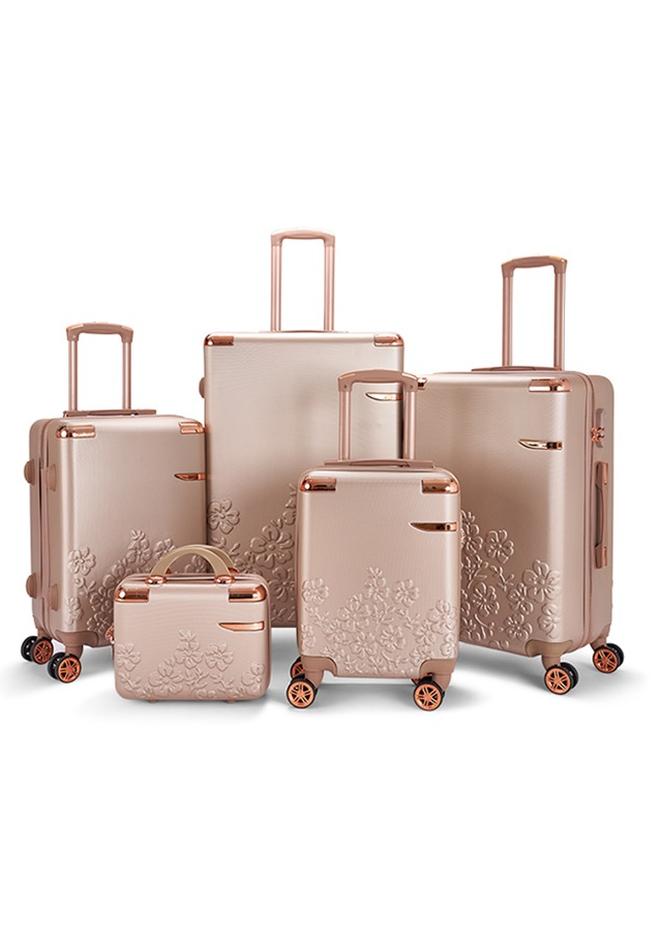 LIMRA Luggage set 5 pieces travel Bags with a distinctive design from limra gold - Image 1