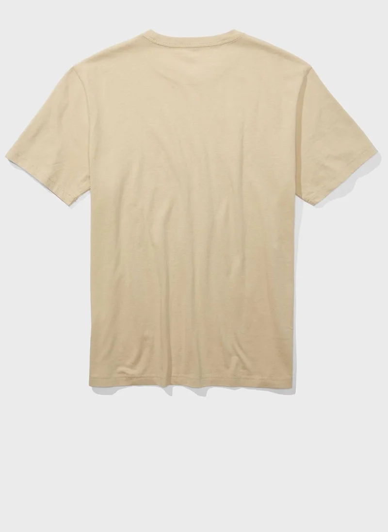 امريكان ايجل Graphic Crew Neck T-Shirt