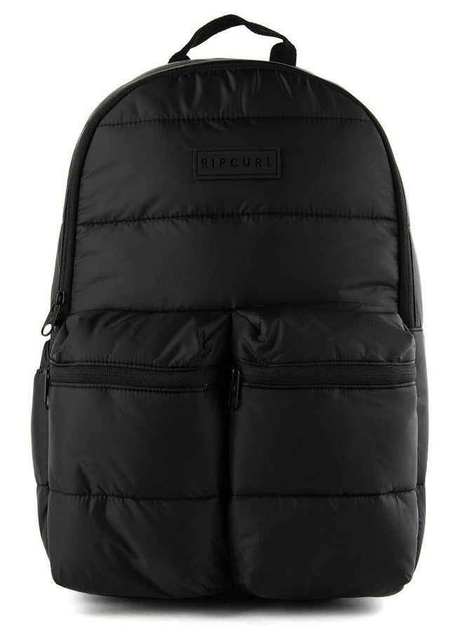 RIP CURL Weekend Quilted Travel Backpack; Multiple Pockets for Storage and Water Bottle Pocket - Image 1
