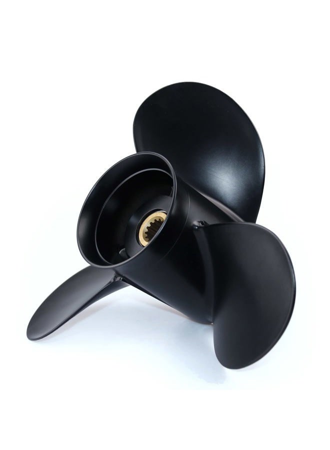 CAPTAIN Boat Propeller fit Johnson Evinrude 40-140 HP Engines, 13 Spline Tooth Outboard Prop, RH, Aluminum, OEM Propellers for 45 50 55 60 65 70 75 85 88 90 100 110 112 115 120 125 135 HP (13.2x19) - Image 1