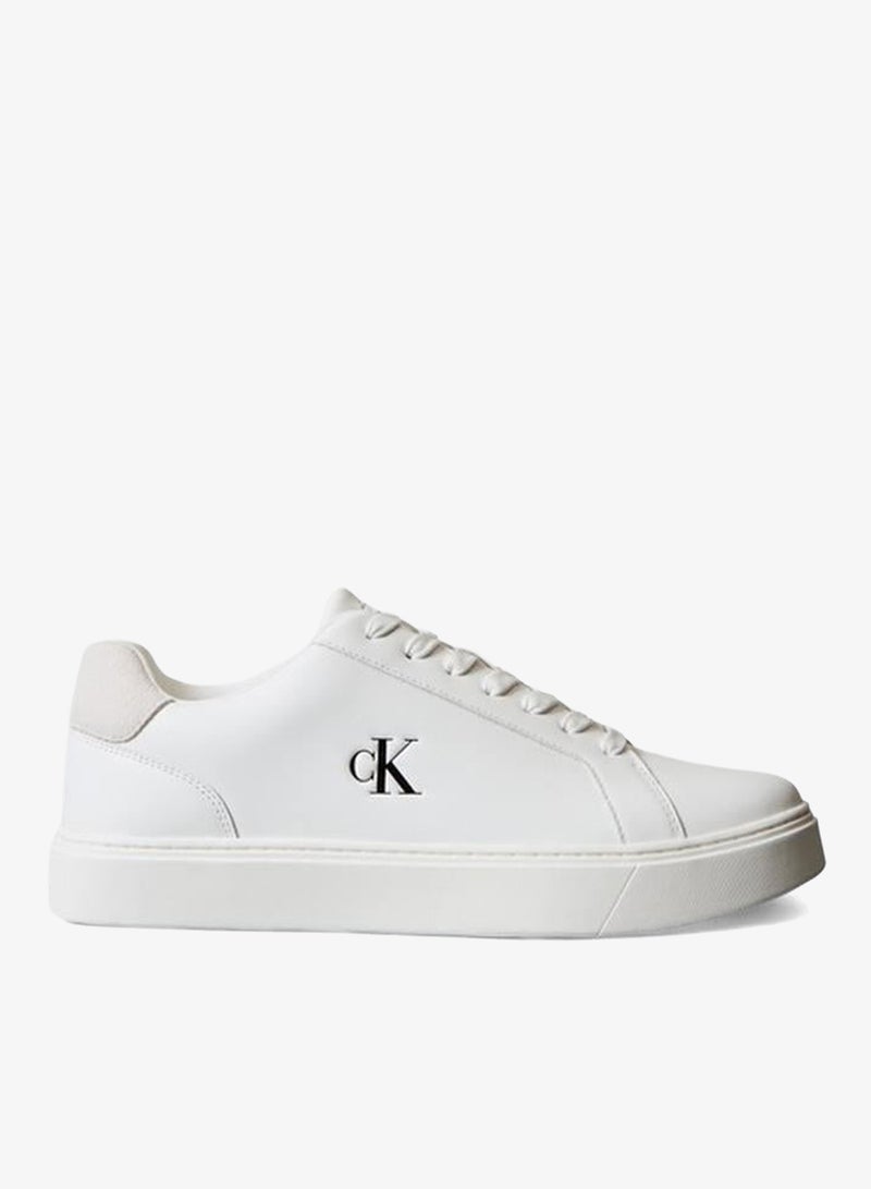 CALVIN KLEIN CK Baseline - Leather Signature Trainers - Image 1