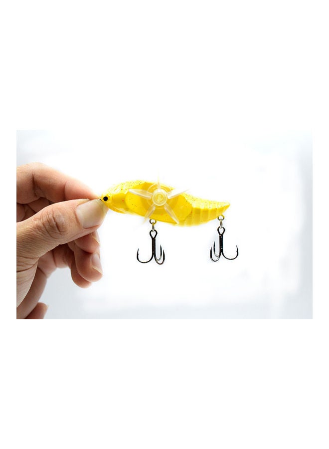 NIBEMINENT Cicada Lures with Rotational Double Propeller Wings Bionic Fishing Lure Floating Bait Artificial Lifelike Insect Tackle 3in/0.5oz 02 14*4.5*8cm - Image 4