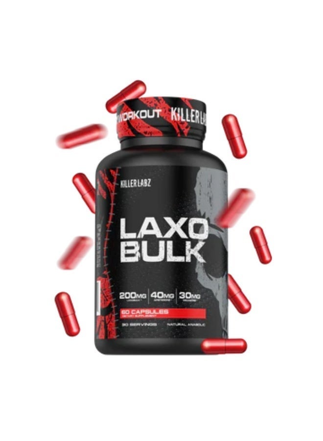 KILLER LABZ Laxo Bulk | 200mg Laxobulk 60 Capsules - Image 2