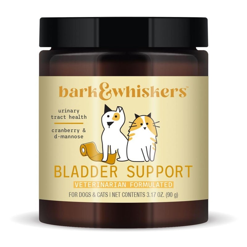 Dr. Mercola Bark & Whiskers Bladder Support, 3.17 Oz. (90 g), 90 Scoops, Supports Urinary Tract Health, with Cranbery & D-Mannose, Vet Formulated, Non-GMO, Dr. Mercola - Image 1