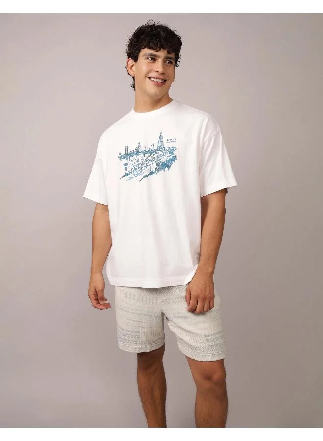 American Eagle AE Destination Graphic T-Shirt