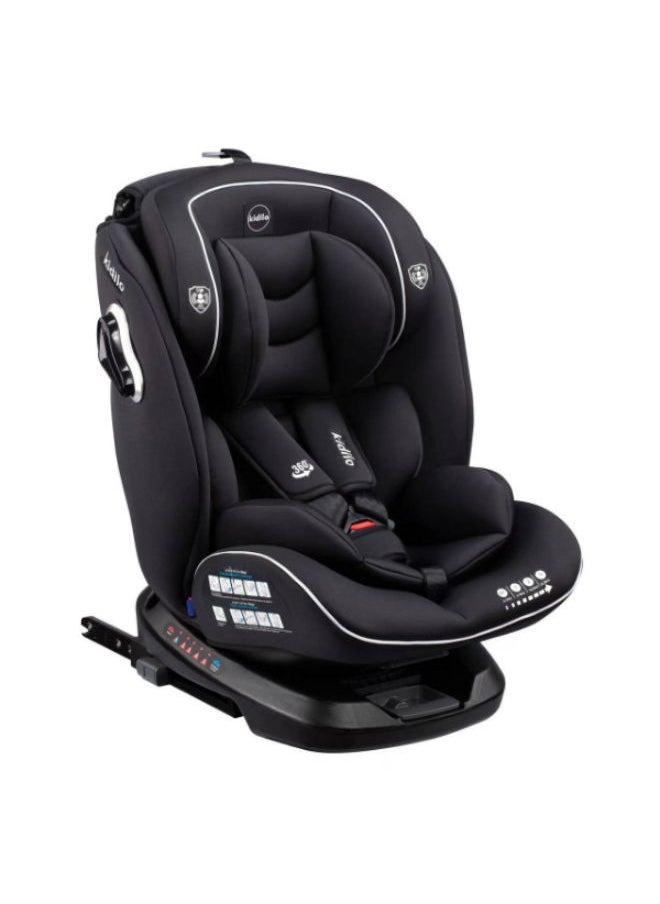 Kidilo 360° Rotation Car Seat with Isofix, Rear & Forward-Facing Positions, Model KBH311 