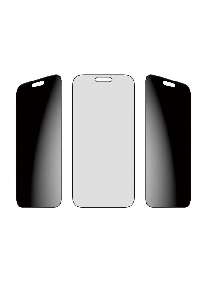 (2 Pack) Privacy Screen Protector for iPhone 17 Pro Max, Hardness Tempered Glass, Anti-Spy, Anti-Fingerprint for iPhone 17 Pro Max - Image 3
