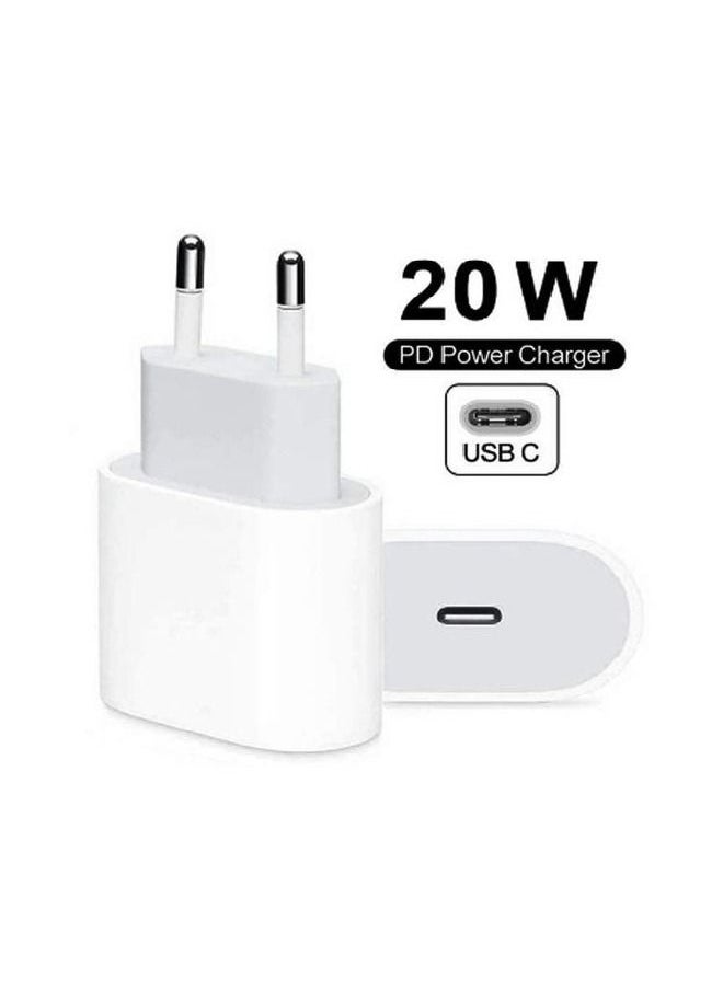 Generic - 20W Charger Head (Type C) + Wireless Magnetic Charger (Type C) - For IPhone And headphones - Image 1