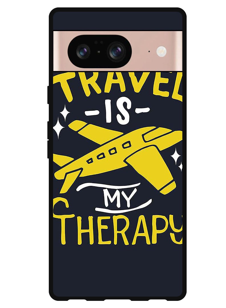 Theodor Protective Case Anti Scratch Shock Proof Bumper Cover For Google Pixel 8 Travel Therapy - Image 1