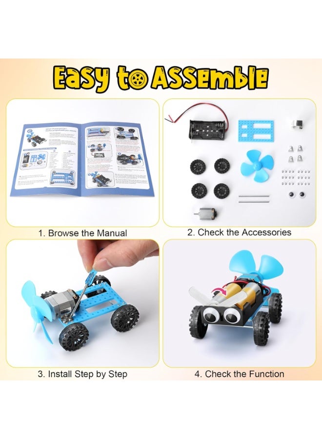 STEM kits for ages 6-12, learning and teaching robot toys, science engineering building sets, perfect as a gift for Christmas and educational school activities - Image 5