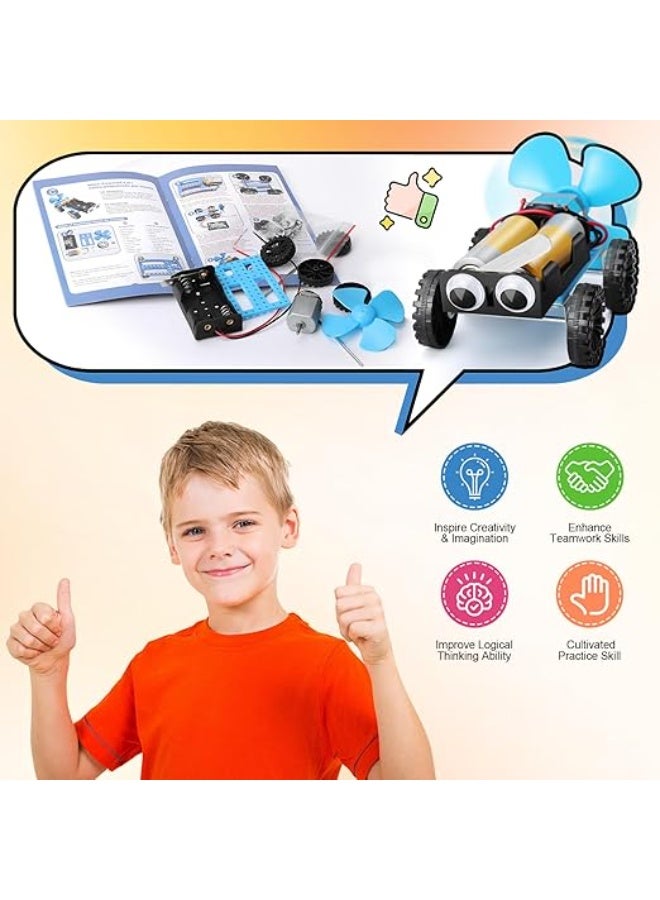 STEM kits for ages 6-12, learning and teaching robot toys, science engineering building sets, perfect as a gift for Christmas and educational school activities - Image 3