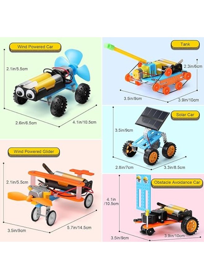 STEM kits for ages 6-12, learning and teaching robot toys, science engineering building sets, perfect as a gift for Christmas and educational school activities - Image 2
