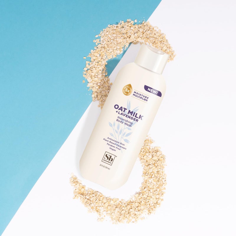 Soapbox Body Wash, Oatmilk & Lavender Liquid Body Wash, Moisturizing Soap with Shea Butter, Vegan Duo Pack of 2 Soap Bottles, 20oz Each - Image 3