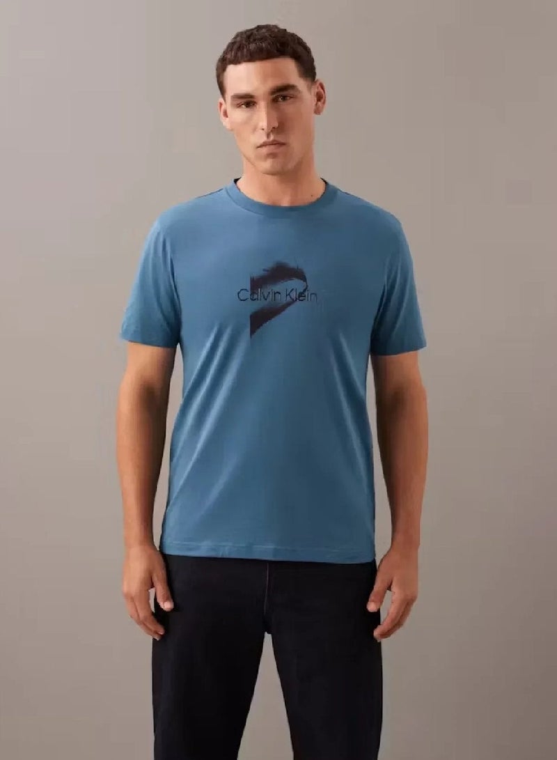 CALVIN KLEIN Regular Fit Logo T-Shirt - Image 1
