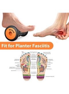 BESKAR Foot Massager Roller for Plantar Fasciitis Relief, Portable, Deep Tissue Muscle Massage, Foot Arch and Heel Pain, Reflexology Tool  - Image 3