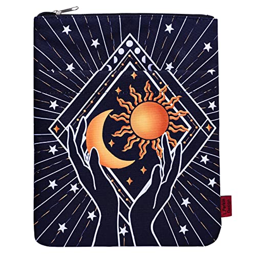 LParkin Astrology Book Sleeve with Zipper for Paperbacks, 11 X 8.5 Inch, Bookish Gift … - Image 1
