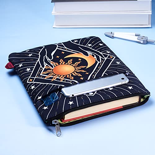 LParkin Astrology Book Sleeve with Zipper for Paperbacks, 11 X 8.5 Inch, Bookish Gift … - Image 2
