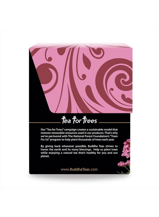 BUDDHA TEAS Organic Valerian Root Tea - OU Kosher, USDA Organic, CCOF Organic, 18 Bleach-Free Tea Bags  - Image 3