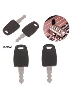 SYOSI Master Keys Travel Luggage Suitcase Customs TSA Lock Key Universal Security TSA002 2 Pieces  - Image 2