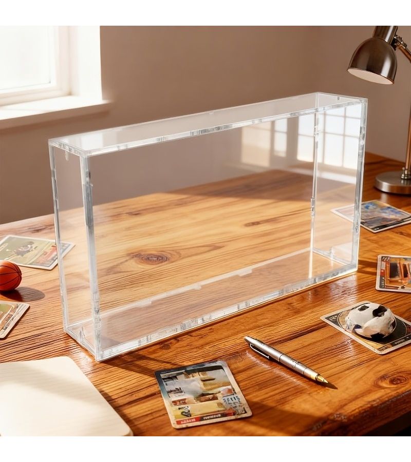 Acrylic Display Case Compatible With Prism Evolution UPC Stackable 8 5mm Thick Collector Protection Cover With Magnetic Lid Featuring New Peel Off Film And Anti Damage Packaging Design - Image 5