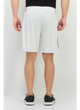 Adidas Men Sportswear Fit Real Madrid Football Shorts, White  - Image 3