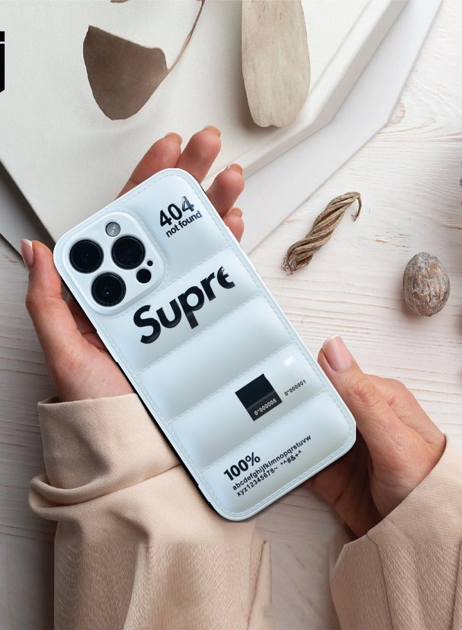 Supre حافظة iPhone 14 Pro ذات تصميم منفوخ وغطاء حماية ناعم للجسم - Image 4