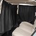 Ongfuwu 3PCS Car Window Shades Car Privacy Curtains 1 Rear Seat Divider Curtain 2 Rear Side Window Shades for Heat UV Rays Auto Privacy Window Cover for Baby Travel Camping Nap Sleeping - Image 2