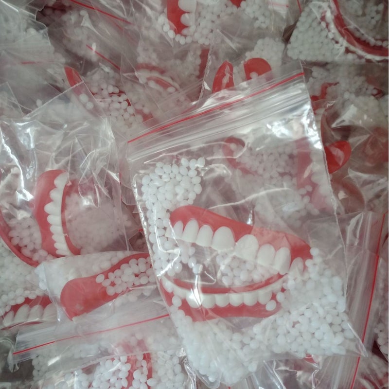 Fake Tooth Sets, Silicone Simulated Denture Braces, Denture Beauty Tooth Cover, Simulated Denture Braces - Image 4
