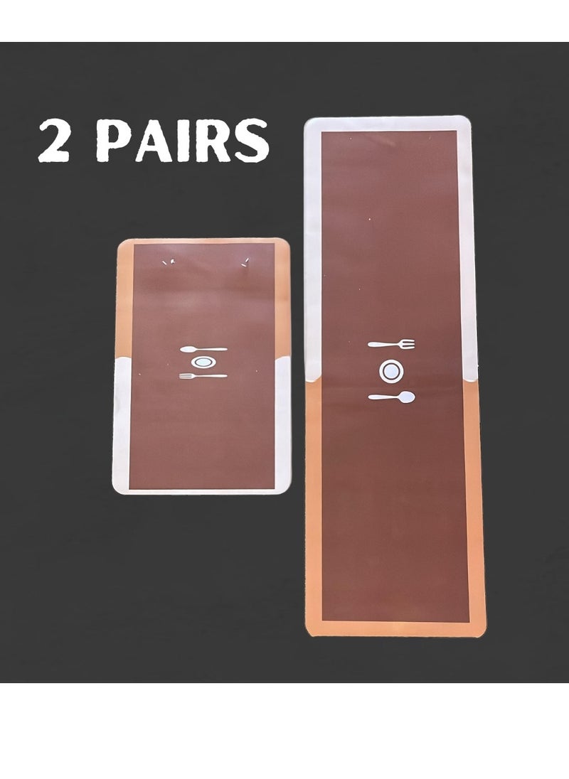 Lukadah LUKADAH Kitchen Rugs & Mats | Anti-Fatigue, Waterproof, Non-Skid Comfort Standing Mats for Kitchen, Floor, Office, Sink, Laundry | Easy-to-Clean Rubber Ergonomic Mat  - Image 4