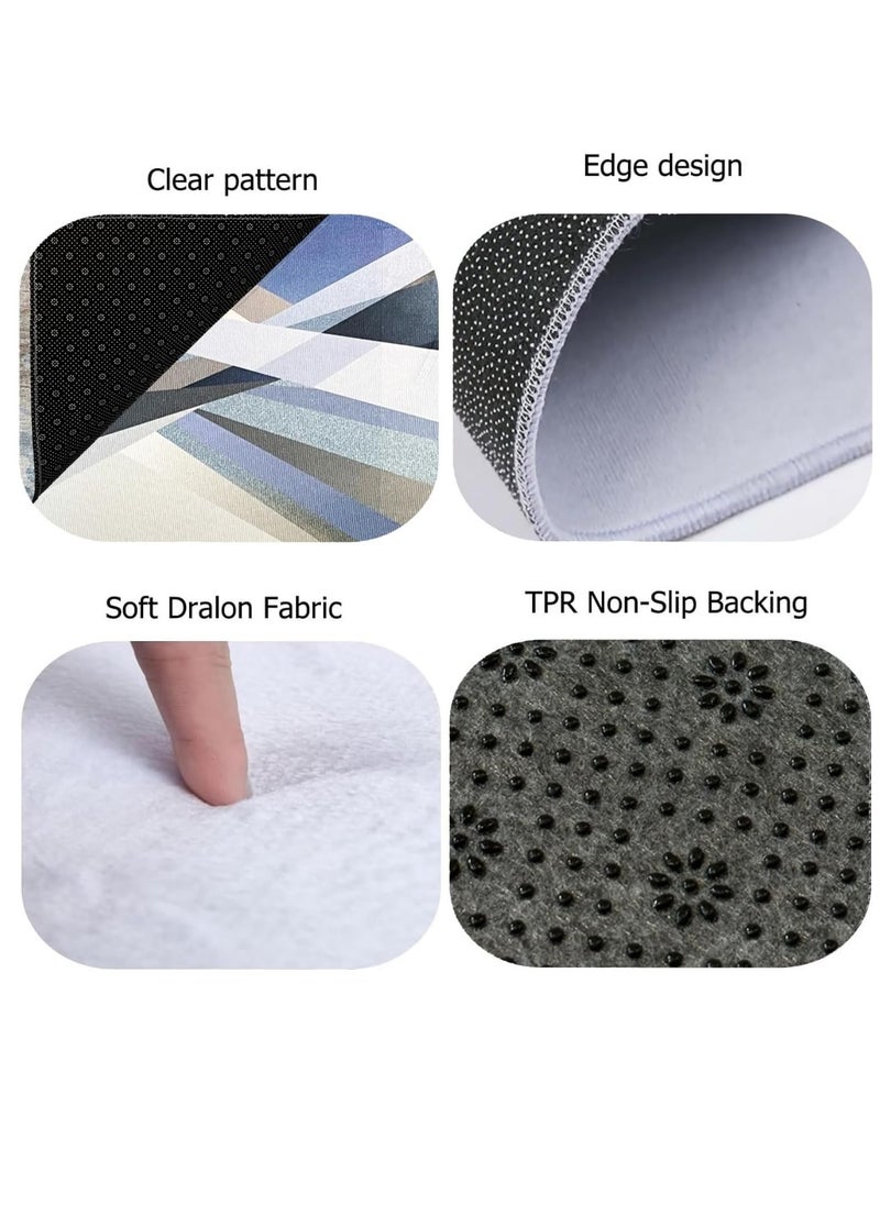Lukadah LUKADAH Kitchen Rugs & Mats | Anti-Fatigue, Waterproof, Non-Skid Comfort Standing Mats for Kitchen, Floor, Office, Sink, Laundry | Easy-to-Clean Rubber Ergonomic Mat  - Image 2