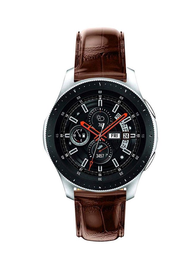 NIBEMINENT Replacement Band For Samsung Galaxy Smartwatch 46mm Brown - Image 4