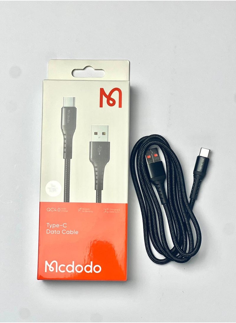 مكدودو كيبل شحن يو اس بي الى تايب سي (Type-C to USB )  - Image 1