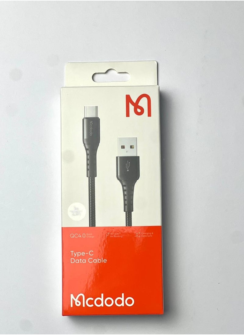 مكدودو كيبل شحن يو اس بي الى تايب سي (Type-C to USB )  - Image 2