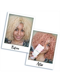 CURLSMITH Curlsmith - Hair Makeup - Vegan Temporary Hair Color and Styling Gel (Rose Gold 3fl.oz)  - Image 5