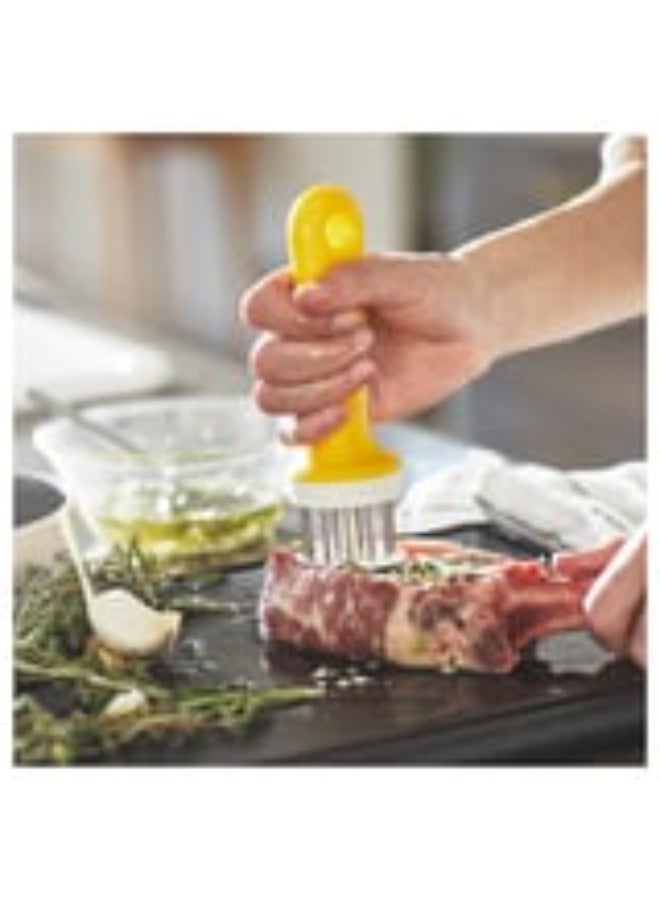 أيكيا طقم مطرقة لحوم وخضراوات UPPFYLLD - قطعتان (أخضر/أصفر ساطع) - ستينلس ستيل وبولياميد - Image 3