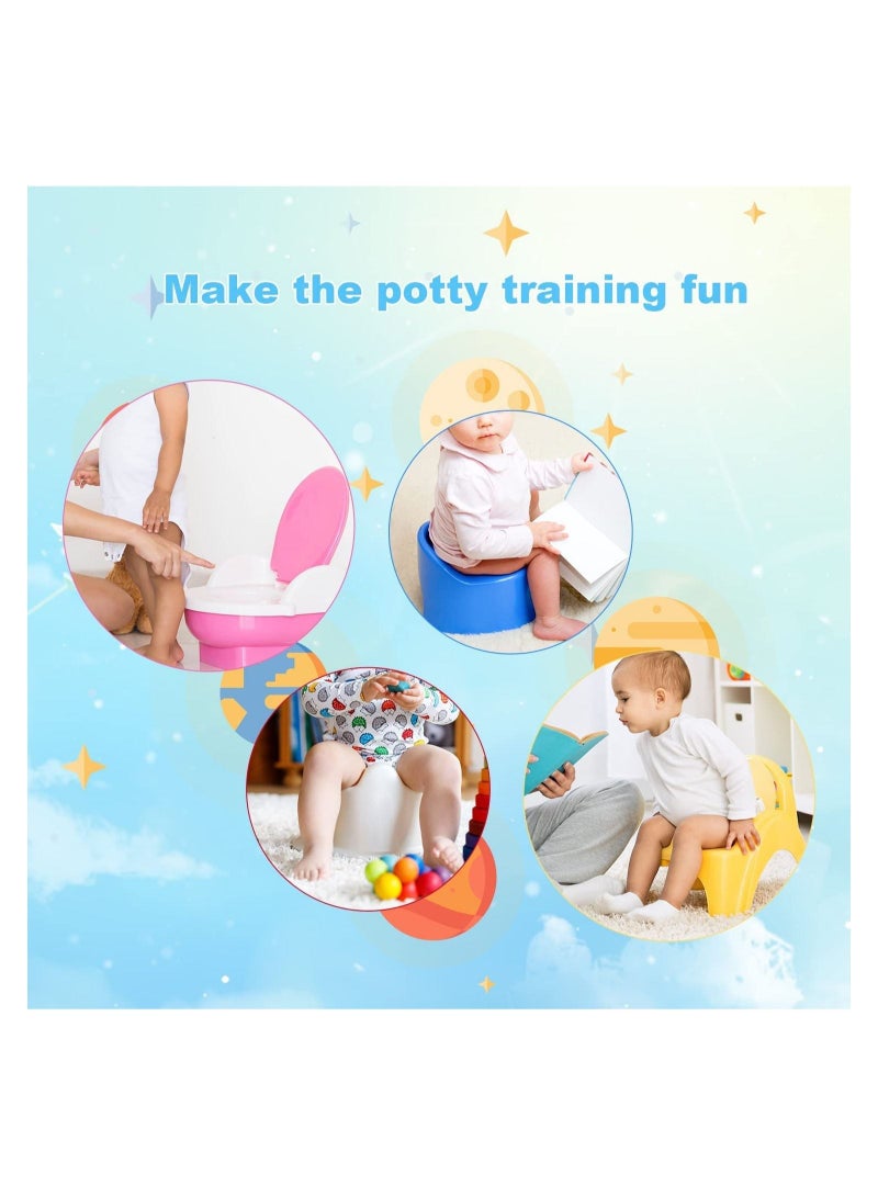 SYOSI 10pcs Potty Training Stickers Reusable Fun Potty Training Seat Magic Stickers for Boys and Girls Potty Targets Stickers with 10 Different Patterns- Dinosaur Car Plane - Image 3
