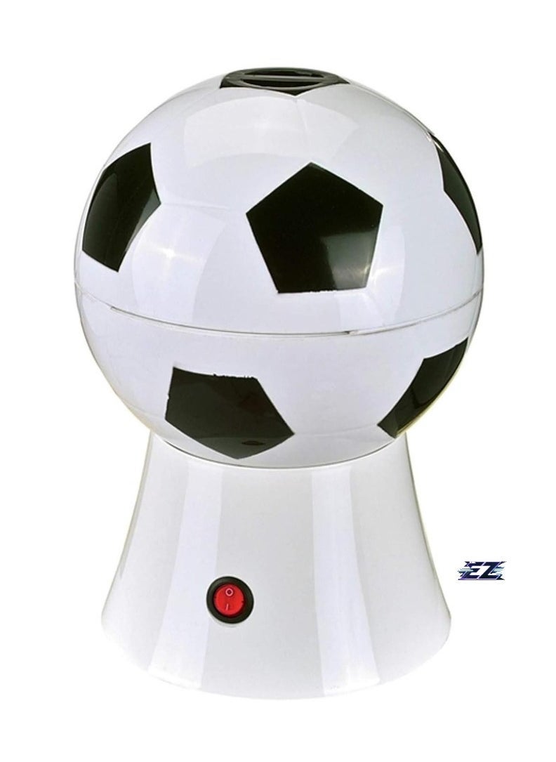 ELTRAZONE Mini Hot Air Popcorn Maker, 1200W – Fun Soccer, Basketball, Volleyball Style Popcorn Machine for Healthy Oil-Free Snacks – Ideal for Family Movie Nights, Parties, Football Games, and Events - Image 2