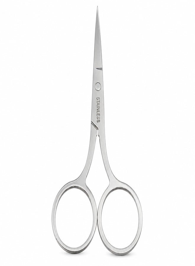 Nail Art Scissor for Makeup, Eyebrow, Eyelash Trimming, Facial Hair Removal, Manicure and Cuticle Care - Image 1