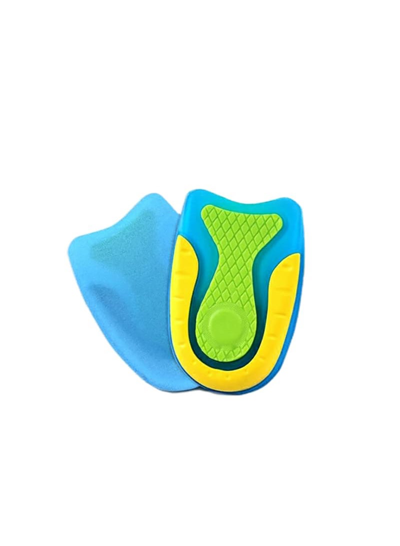 Tishta Gel Heel Pads - Shock Absorption Support for Daily Comfort and Heel Relief - Soft Gel Cushion for Walking and Long Standing-Model2 - (Small) - Image 4