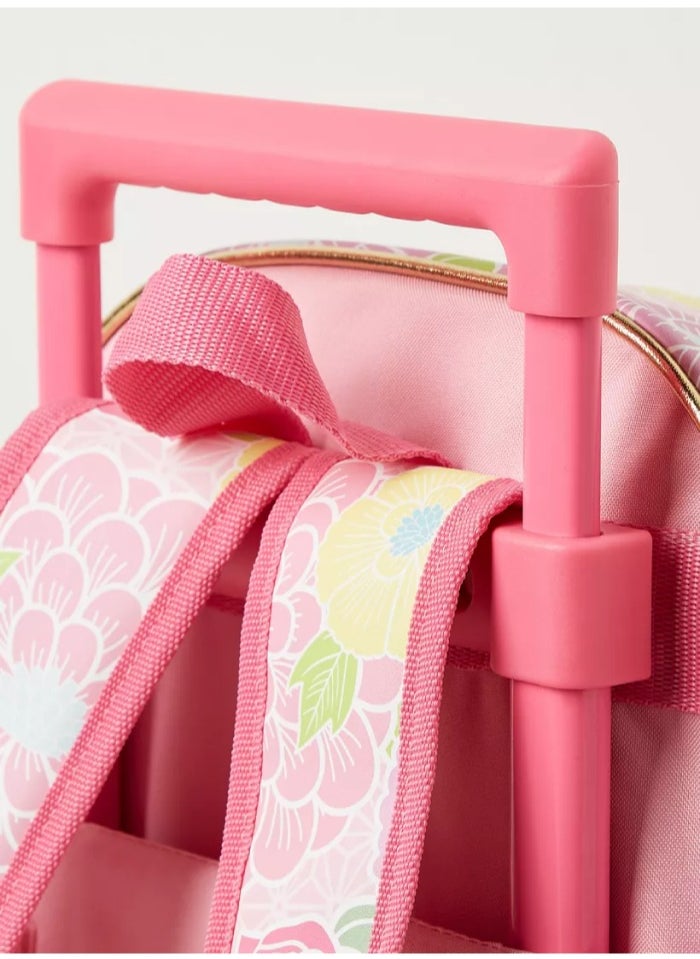 Sanrio Co., Ltd. and Easton Sports, Inc. - Charmmy Kitty School Print Trolley Backpack with Retractable Handle - 35 CM - Image 1