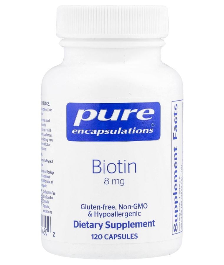 Pure Encapsulations Biotin 8 mg 120 Capsules