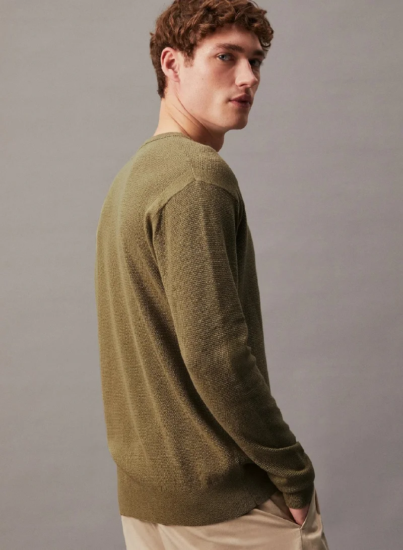 CALVIN KLEIN Textured Jumper