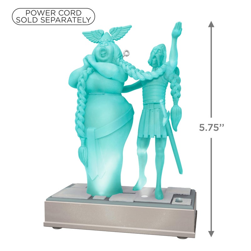 Hallmark Keepsake Christmas Ornament 2025, Disney The Haunted Mansion Collection The Opera Singers with Light and Sound, Gifts for Disney Fans - Image 4