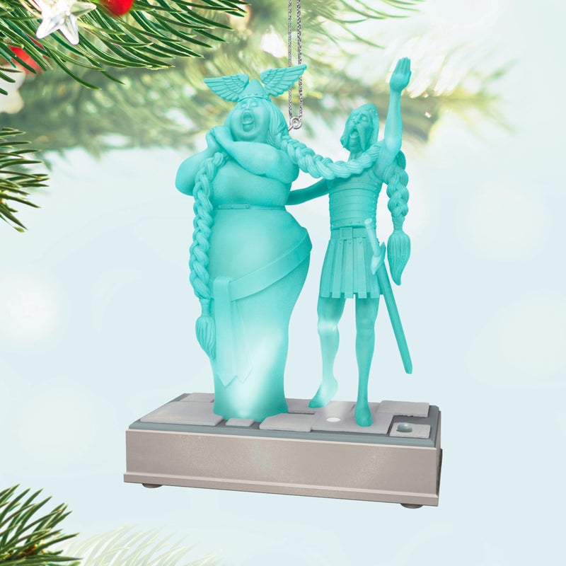 Hallmark Keepsake Christmas Ornament 2025, Disney The Haunted Mansion Collection The Opera Singers with Light and Sound, Gifts for Disney Fans - Image 3