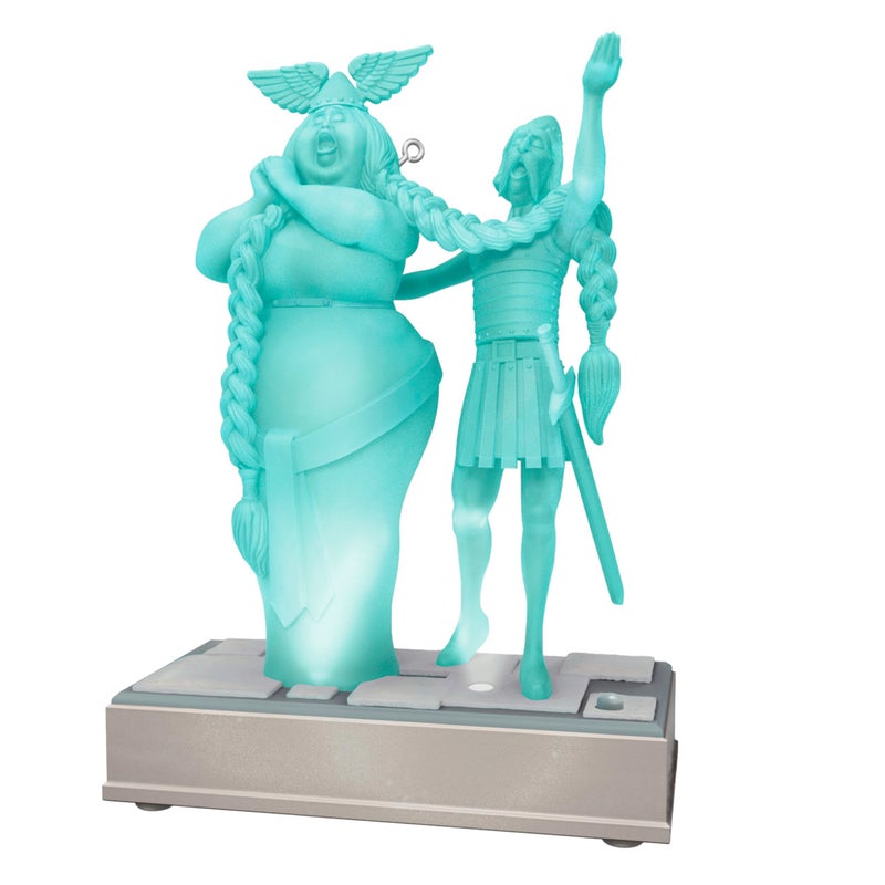 Hallmark Keepsake Christmas Ornament 2025, Disney The Haunted Mansion Collection The Opera Singers with Light and Sound, Gifts for Disney Fans - Image 1