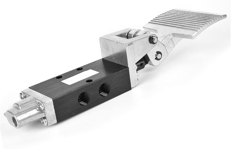 2 Position 5 Way Foot Control Valve, Pedal Switch Pneumatic Air Valve G1/4in Aluminum Alloy, Ideal for Compressed Air Systems - Image 5