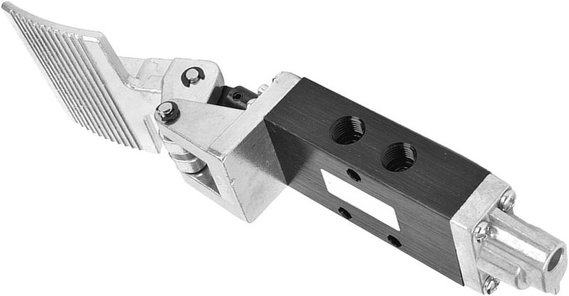 2 Position 5 Way Foot Control Valve, Pedal Switch Pneumatic Air Valve G1/4in Aluminum Alloy, Ideal for Compressed Air Systems - Image 3