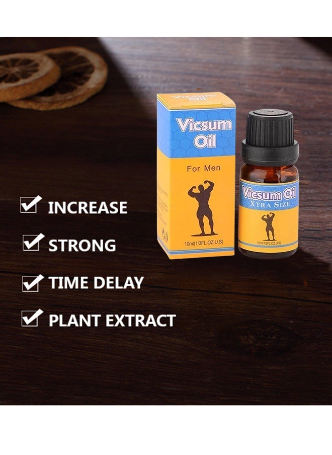 NORTH MOON - Vicsum Herbal Enlargement Oil Male Delay Massage Oil - Image 1