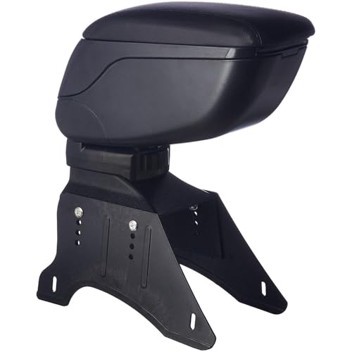 Dhanvine Car Centre Console Hand Armrest Black Compatible with Maruti Suzuki Wagonr Stingray - Image 1