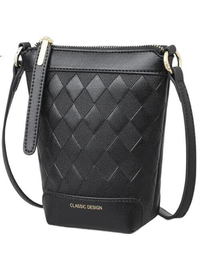 Viney Leather Handbag, Women'S Bag, Niche Bucket Bag, Light Luxury Crossbody Shoulder Bag, Birthday, Qixi Festival, Valentine'S Day Gift For Girlfriend - Image 3